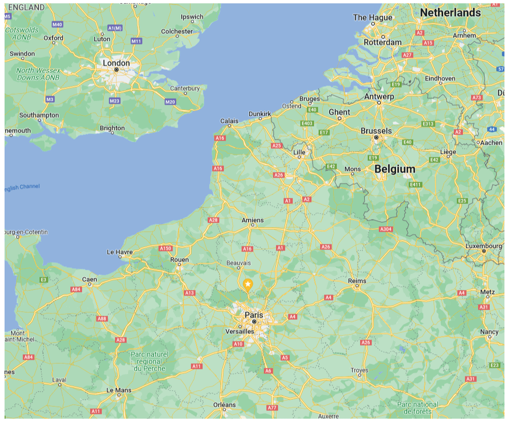 Transport plateau dans le Nord de la France