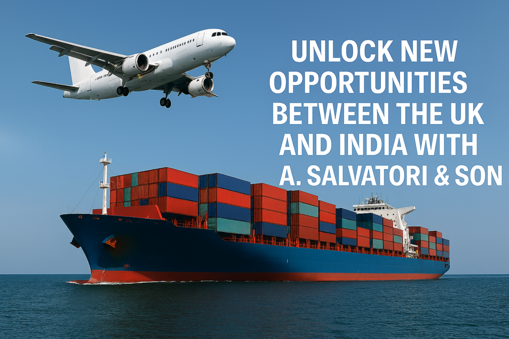 Freight services to and from India